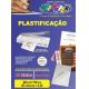 Plástico Para Plastificação 80mmx110mm Com 100